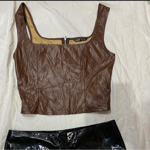Leather top Shein - Picture 4 of 6
